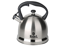 Чайник нержавейка 3л М-7185/0140 Rashel со свистком