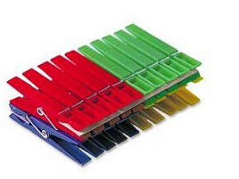 Прищепки пластик 20шт. Стандарт 096000