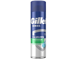 Гель для бритья PR Gillette 200мл.Series Алоэ(Gillette)