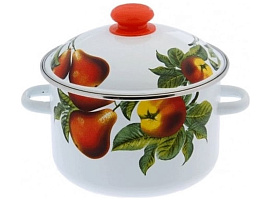 Кастрюля эмаль 3л 3MD181M Дары лета