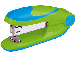 Степлер Berlingo №24 DSp_20125 "Fuze" до 25л., 100 скоб, пластиковый корпус, зеленый