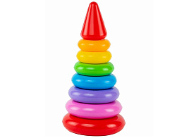 Пирамида 1-402 с кольцами средняя