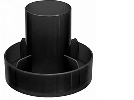 Подставка-органайзер Стамм ОФ555/ОР-30917 "Метеор", черный
