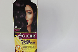 Краска для волос Eclair 3.6 баклажан