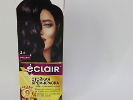 Краска для волос Eclair 3.6 баклажан