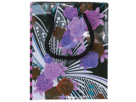 Упаковочная сумочка 12*15 Цветочный орнамент