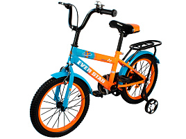 Велосипед d16 FG230707009C-2-3 Willpower оранжевый/голубой