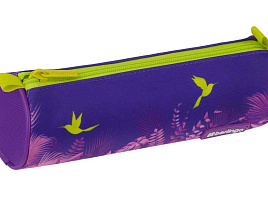 Пенал-тубус Berlingo BR-PMS20 210*60мм "Flower Art", полиэстер