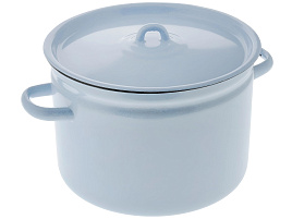 Кастрюля эмаль 9л с1621 голуб.