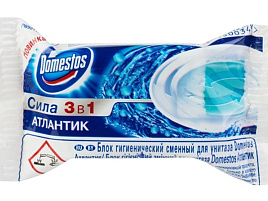 Блок для унитаза Domestos зап.Атлантик 40гр. М 0034
