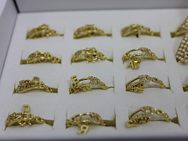 Кольцо взрослое №10