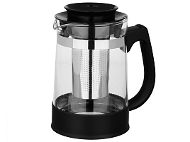 Чайник заварочный стекло 1000мл 850-249/4144 Валори