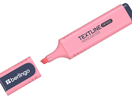 Текстмаркер Berlingo T7519 "Textline HP500" коралловый, 1-5мм