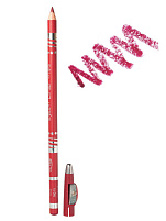 Карандаш для губ La Rosa  с точилкой LP-700-11 винный 6091