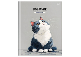 Дневник универс. Д5т40_лм 62165 "Котик", матовая ламинация