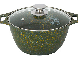 Кастрюля литой алюминий 2л k21tsml/5903 Trendy style с крышкой