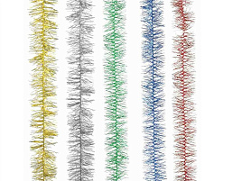 Мишура №5 М-103 фиолетовая