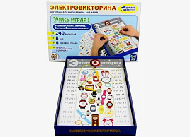 Настольная игра 03669 Электровикторина IQ тренажер