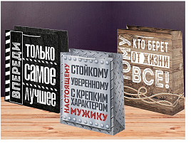 Упаковочная сумочка 12*15 Ч46342 Мужская