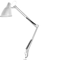 Лампа настольная офисная KD-335 Camelion C01 белый 2237