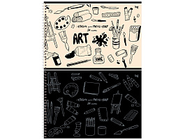 Альбом для рисования 24л. на спирали BG АР4гр24 08629 "Mono-art"