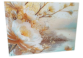 Доска разделочная стекло 30*40*04 124-460