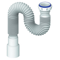 Гофра для сифона 800мм 40*40/50 Unicorn с гайкой D85