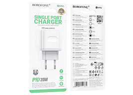 Зарядное устройство BOROFONE BA99A port PD20W c to ip