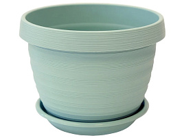 Кашпо цветочное 3л Толедо 065121 мята с/п