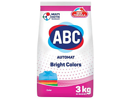 Стиральный порошок ABC  3кг автомат Колор