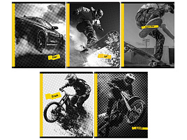 Тетрадь 96л.  Т5ск96 57659 "Желтый кадр", суперэконом