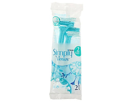 Станок для бритья Venus Simpli 2 Satin Care 2шт.М однораз(Gillette)