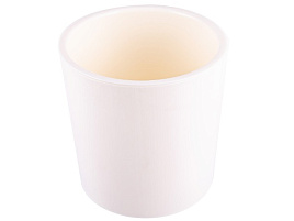 Кашпо цветочное 3,9л Genius 76407/5076 молочное с поддоном