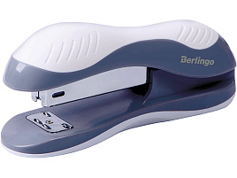 Степлер Berlingo №24 H25002 "Office Soft" до 25л., пластиковый корпус, белый