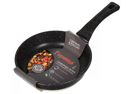 Сковорода 22см Горница пласт.руч б/кр ис2251аг/7848 гранит