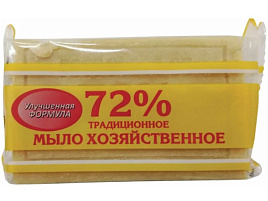Мыло хозяйственное 72% 200г. М в/об(Краснодар)1074