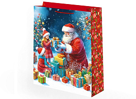 НГ Упаковочная сумочка 41*56 Новый год ч55513