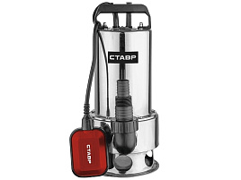 Насос погружной Ставр НПД-1100 дренажный глубина 7м,напор 9м 250л./мин 0,7бар