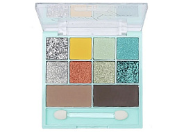 Тени для век Farres и бровей 8цв.+2цв. для бровей 1238-02