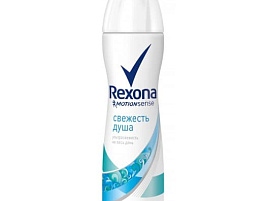 Дезодорант Rexona 150мл Свежесть душа аэр(Uniliver)1024/7388