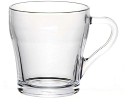 Кружка стекло 260мл  55773 Броунз