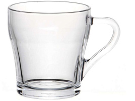 Кружка стекло 260мл  55773 Броунз
