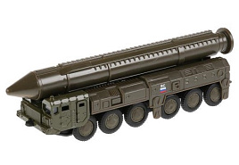 Машина металлическая SB-16-20-G-WB ракетный комплекс, 15 см, двери, подвиж.дет., инерц., кор