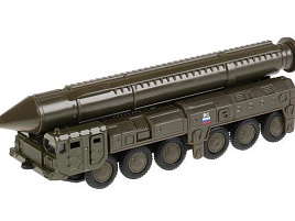 Машина металлическая SB-16-20-G-WB ракетный комплекс, 15 см, двери, подвиж.дет., инерц., кор