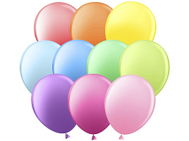 Шар надувной 12" пастель ассорти МР912000