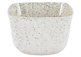 Салатник пластик Granite 0,5л 39503 белый