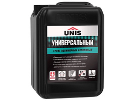 Грунтовка водно-диспер Унис универсальная полимерная 5л