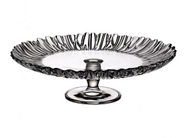 Блюдо стекло 205мм 95834/9860 Аврора на ножке