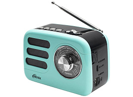 Радиоприемник RITMIX RPR-033 лазурный