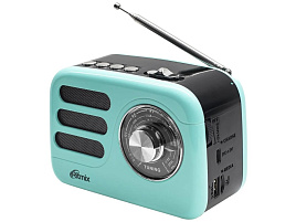 Радиоприемник RITMIX RPR-033 лазурный